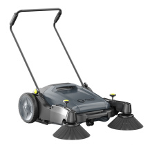 Manual Push Dual Brush Sweeper